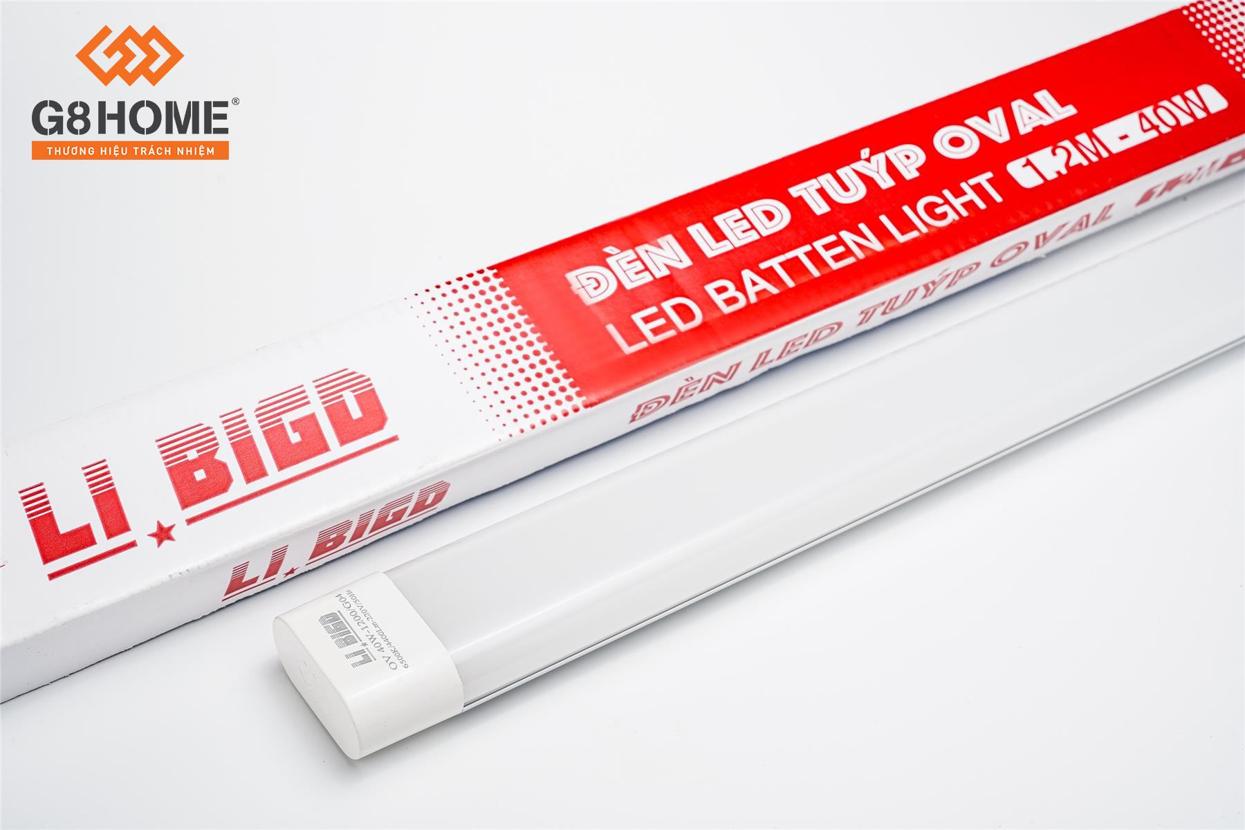 ĐÈN TUÝP LED OVAL 1.2M 40W (LI BIGD)