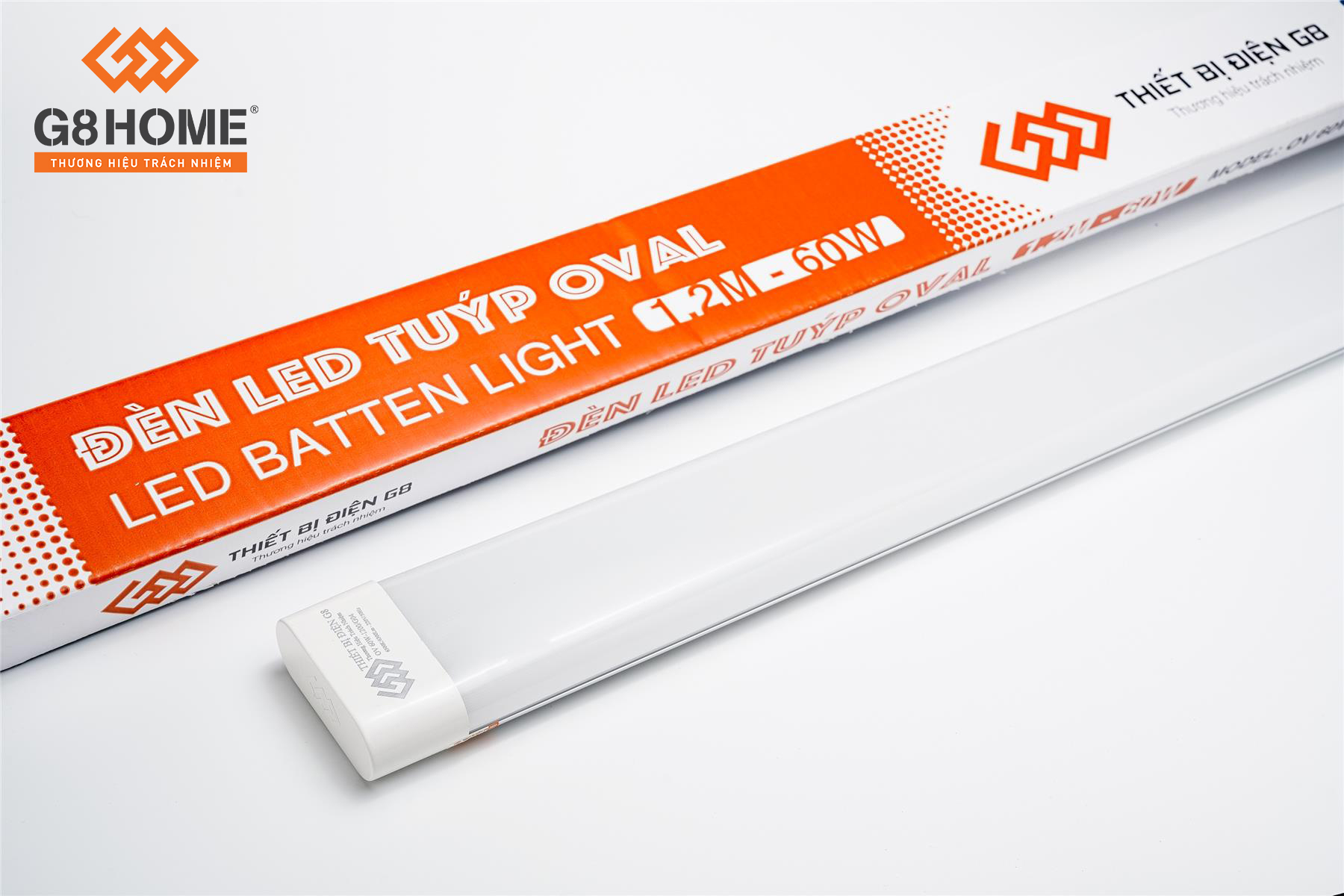 ĐÈN TUÝP LED OVAL 1.2M 60W